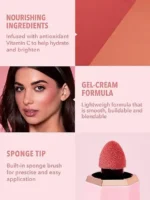 رژگونه مایع SHEGLAM  مدل Float On - تصویر 5